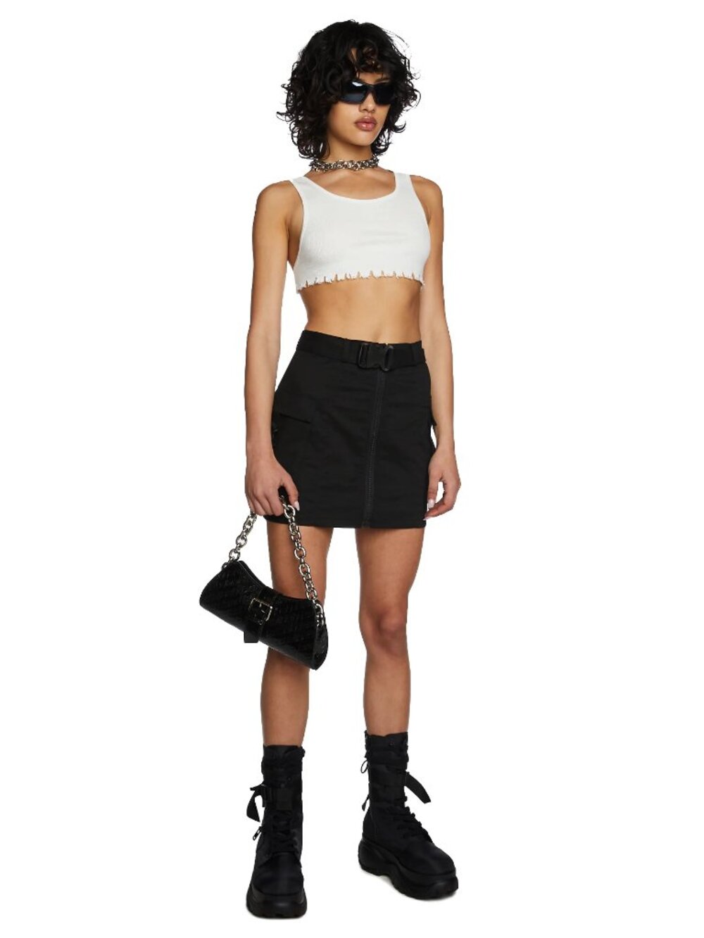 Poster Grl Cargo skirt